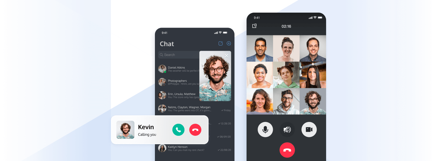 Call : Video/Audio Call Notifications and Offline Push