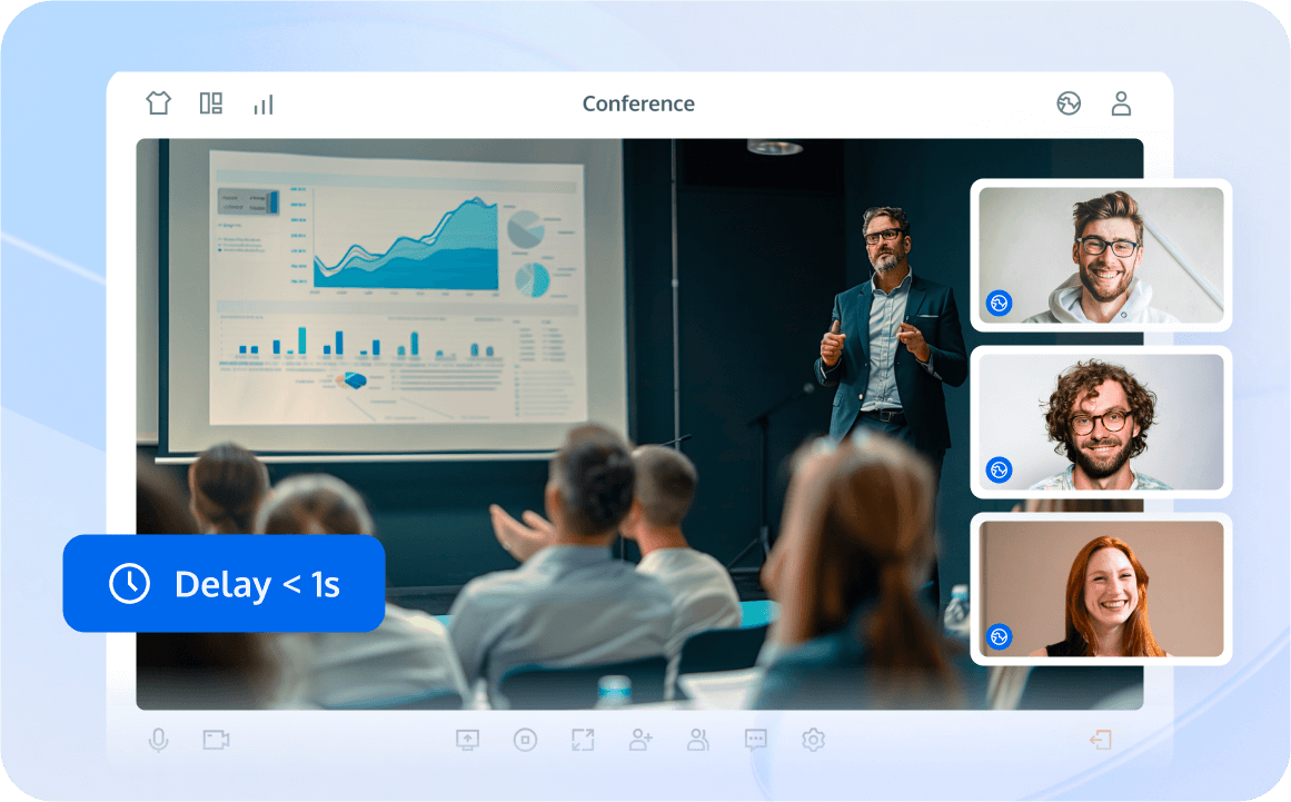 High-Quality Real-Time Live Streaming, Reshaping Financial Interactions