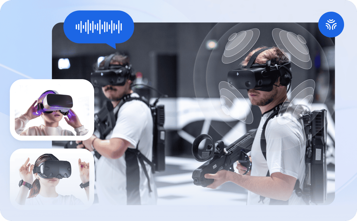 Creates immersive 3D audio experiences in gaming environments