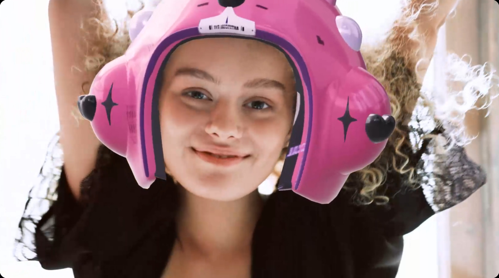 A digital representation of a beautiful face