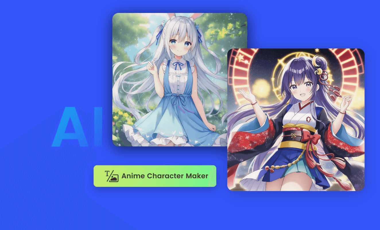 Anime Character Creator, AI-generated Characters, Customizable Anime Characters, Online Character Maker, Anime Style Creation, Digital Art Tools