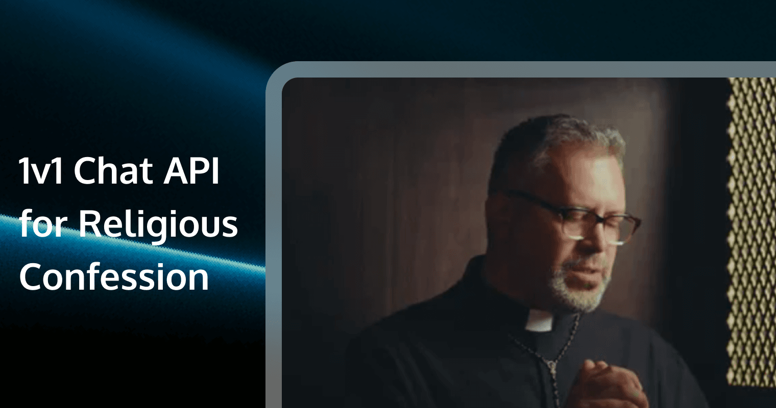 Best 1v1 Chat API for Religious Confession: Protecting the Seal of the Confessional