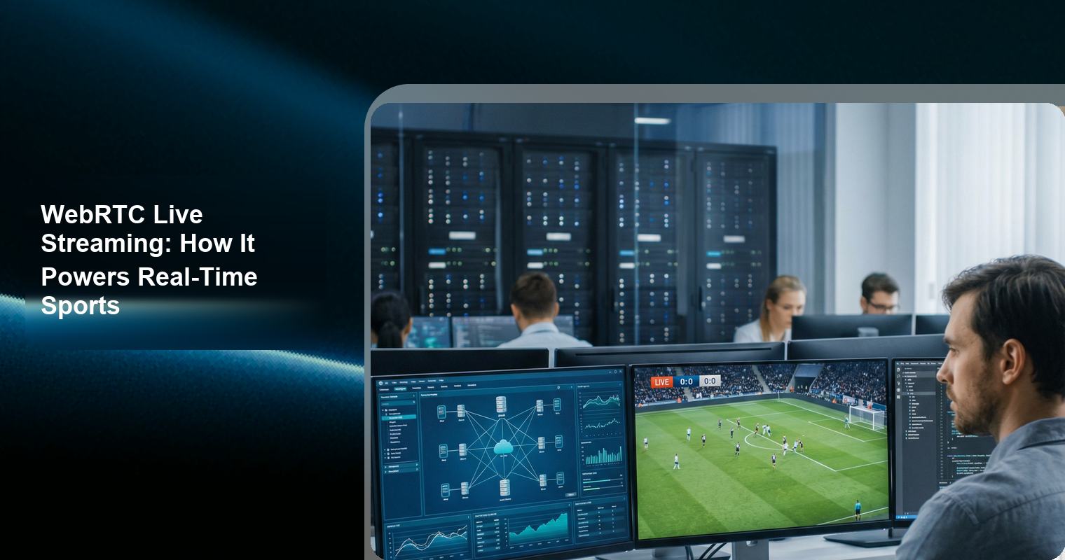 WebRTC Live Streaming: How It Powers Real-Time Sports Broadcasting (2026)