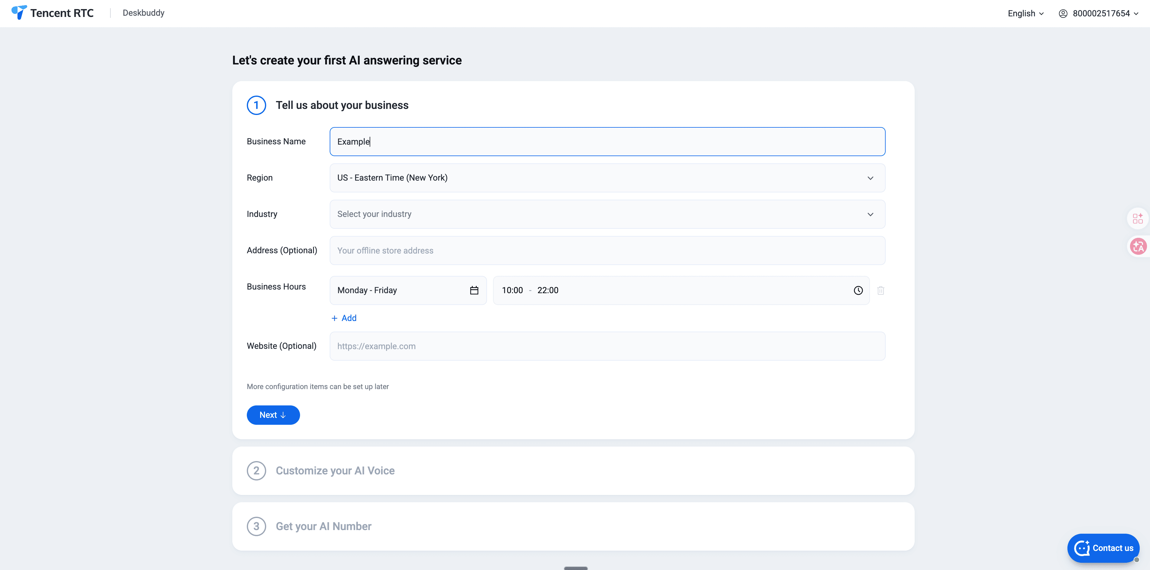Step 1: Fill in your business basics.png