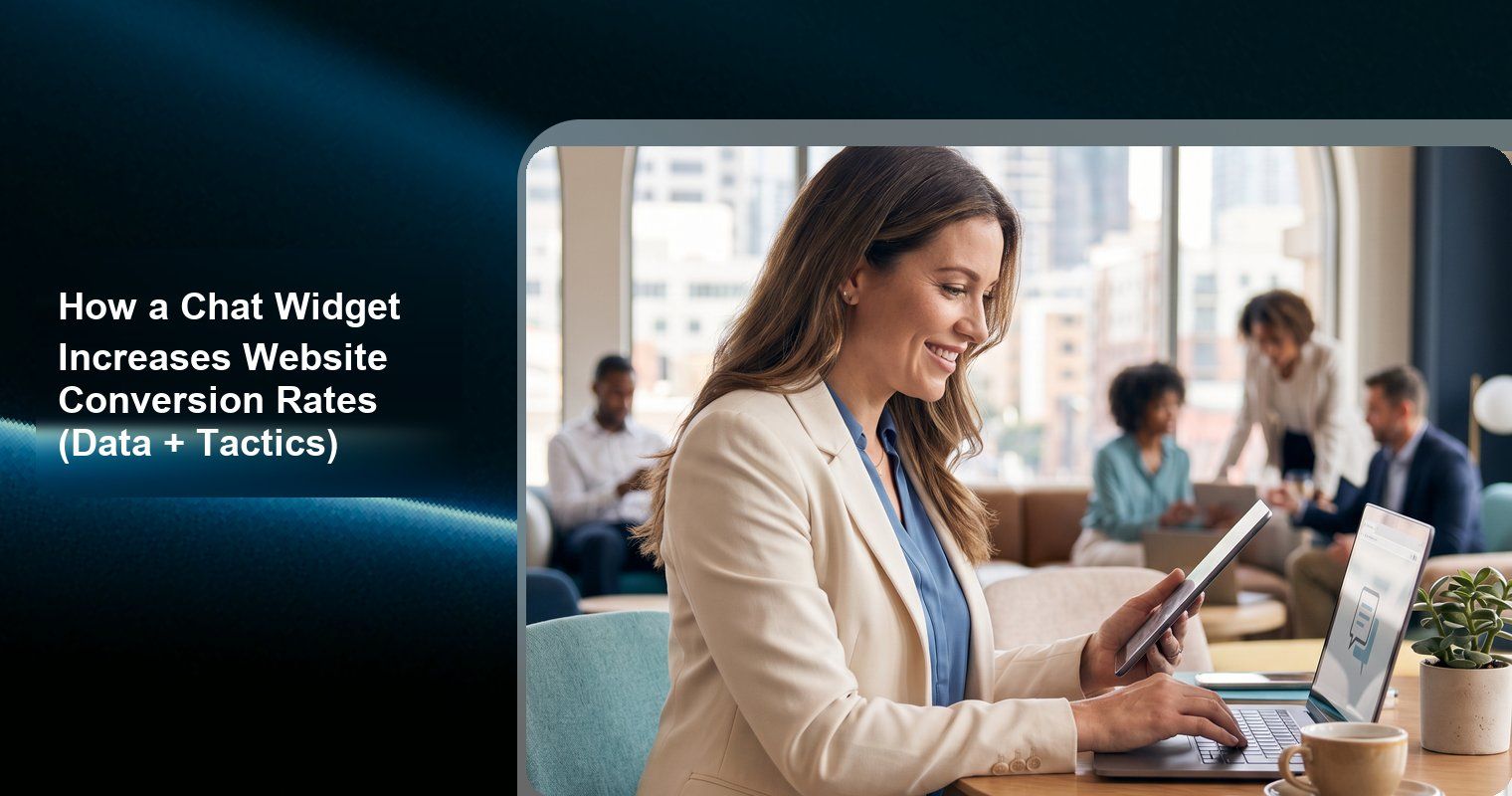 How a Chat Widget Increases Website Conversion Rates