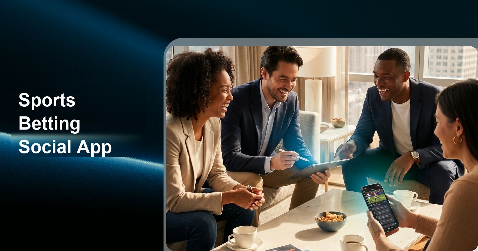 Sports Betting Social App: Chat, Voice Rooms & Streaming