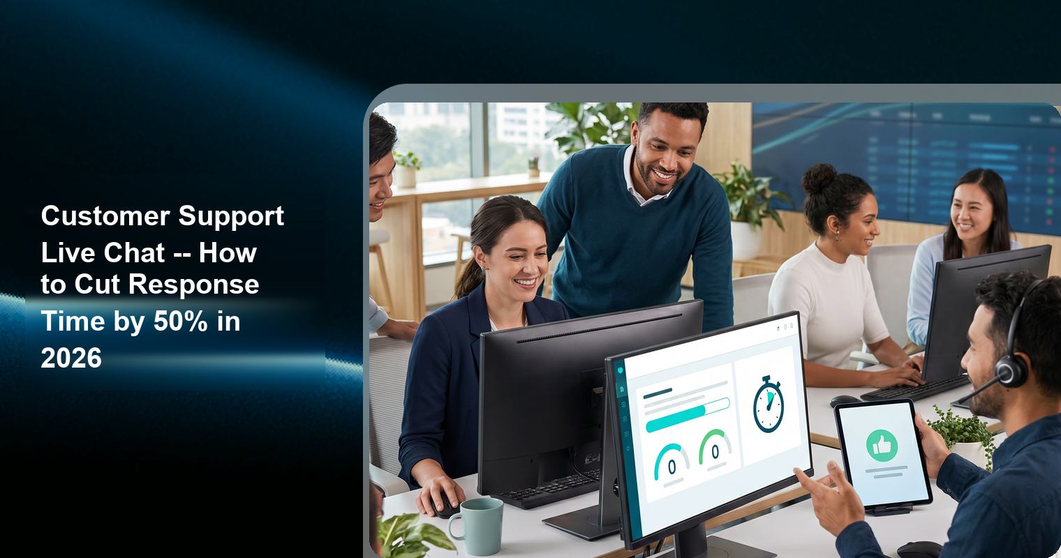 Customer Support Live Chat -- How to Cut Response Time by 50% in 2026