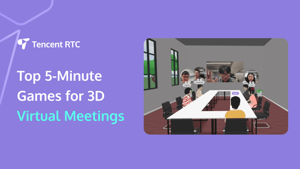 Top 5-Minute Games for 3D Virtual Meetings