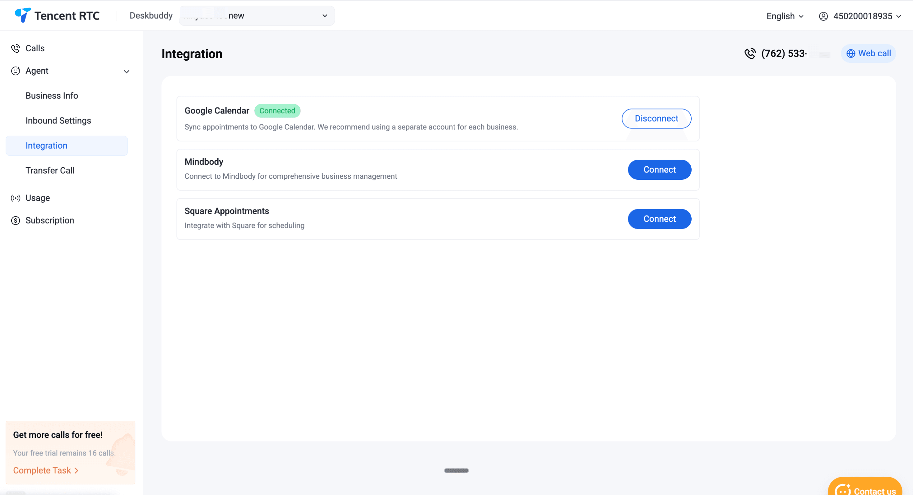 DeskBuddy integrates with Google Calendar, Mindbody, and Square.png