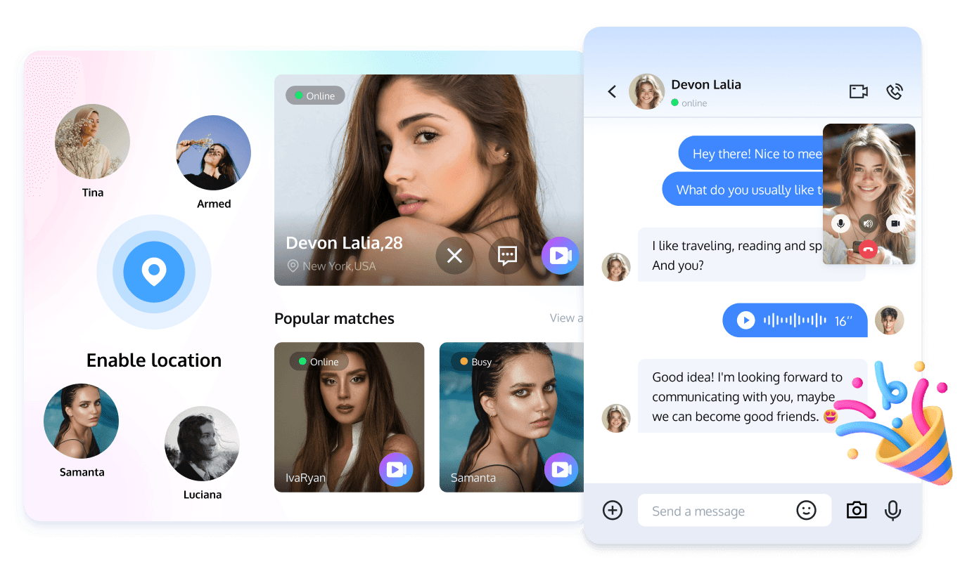 How to Build 1v1 Random Video Chat for Dating Apps