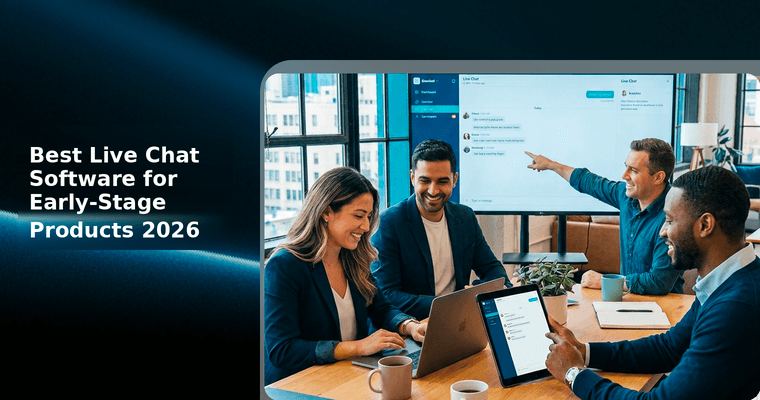 Best Live Chat Software for Early-Stage Products 2026