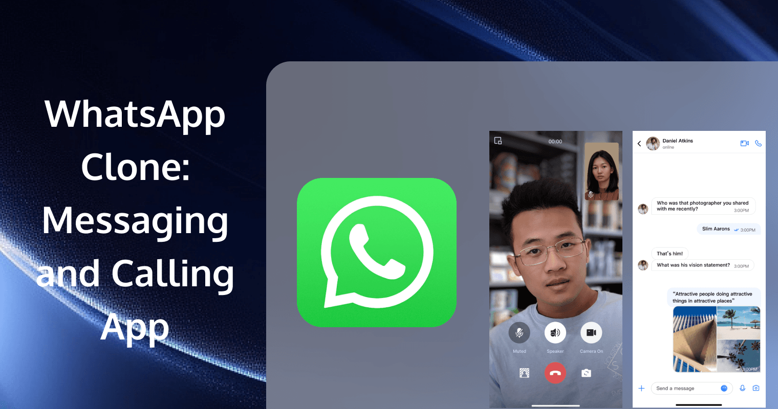 Create an instant messaging and audio/video calling app by cloning WhatsApp