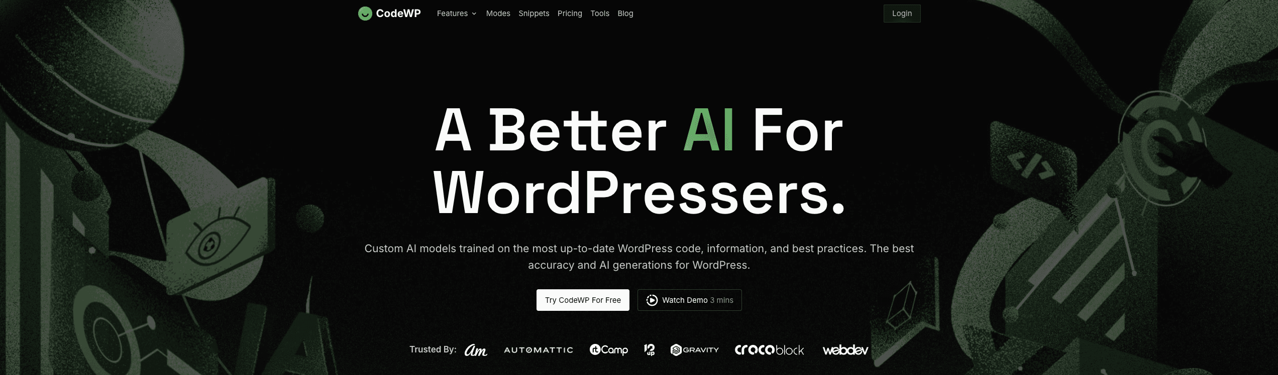 WordPress AI Code Generators, CodeWP, AI-powered Development, Web Development, Efficiency, Innovation, Custom Functions, WordPress Themes