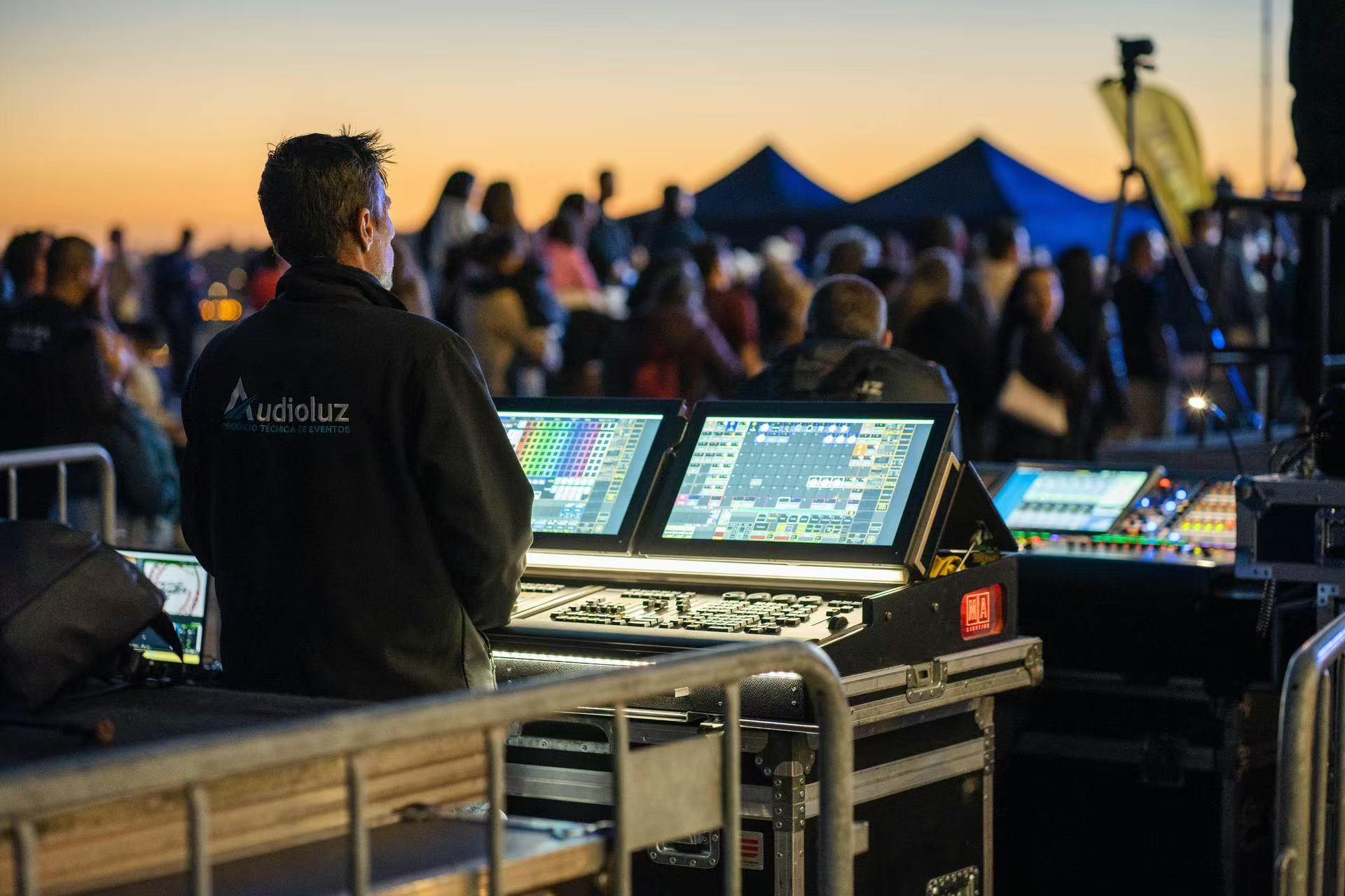 Audio Production at Outdoor Event