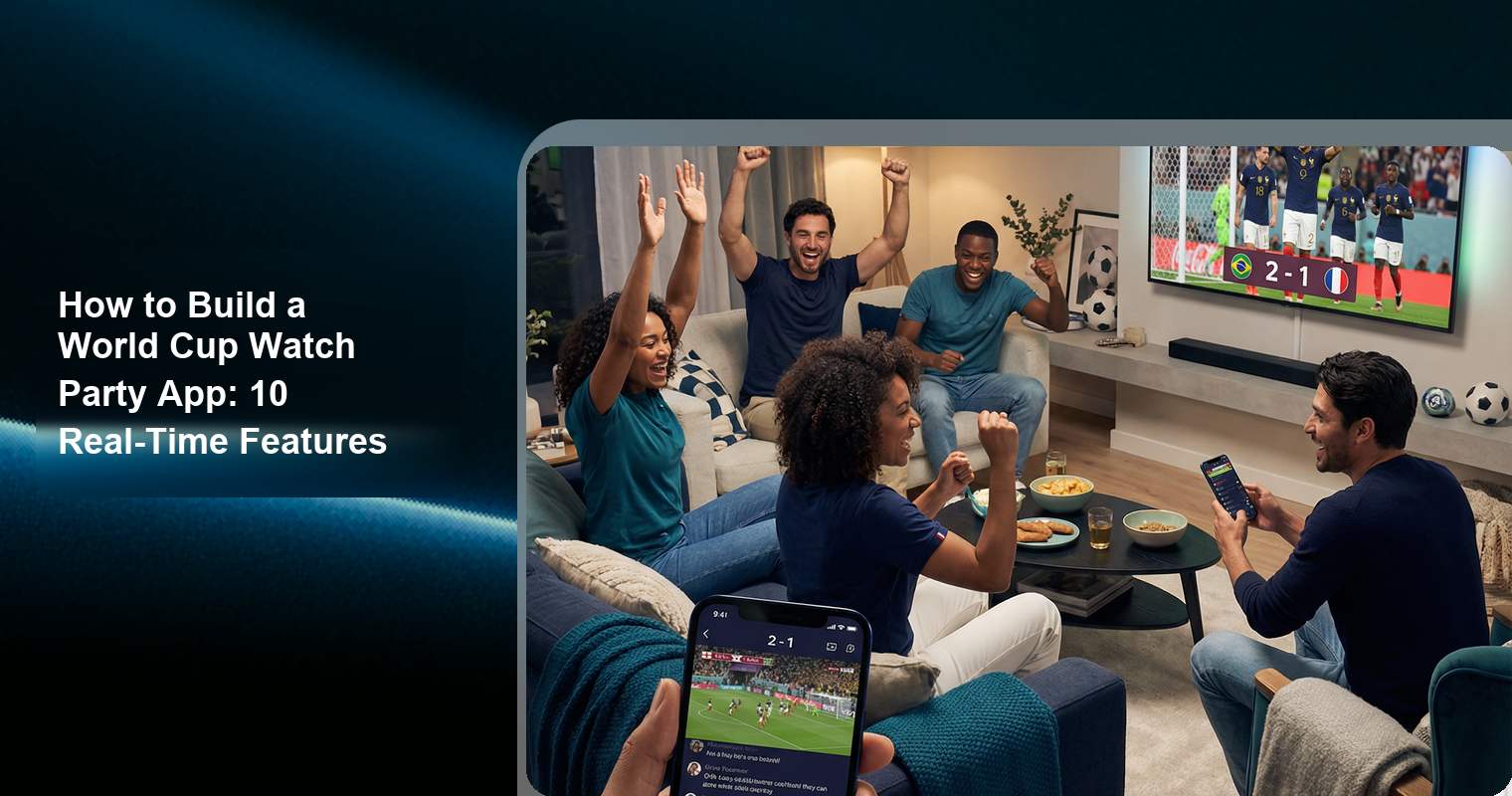 How to Build a World Cup Watch Party App: 10 Real-Time Features (2026)