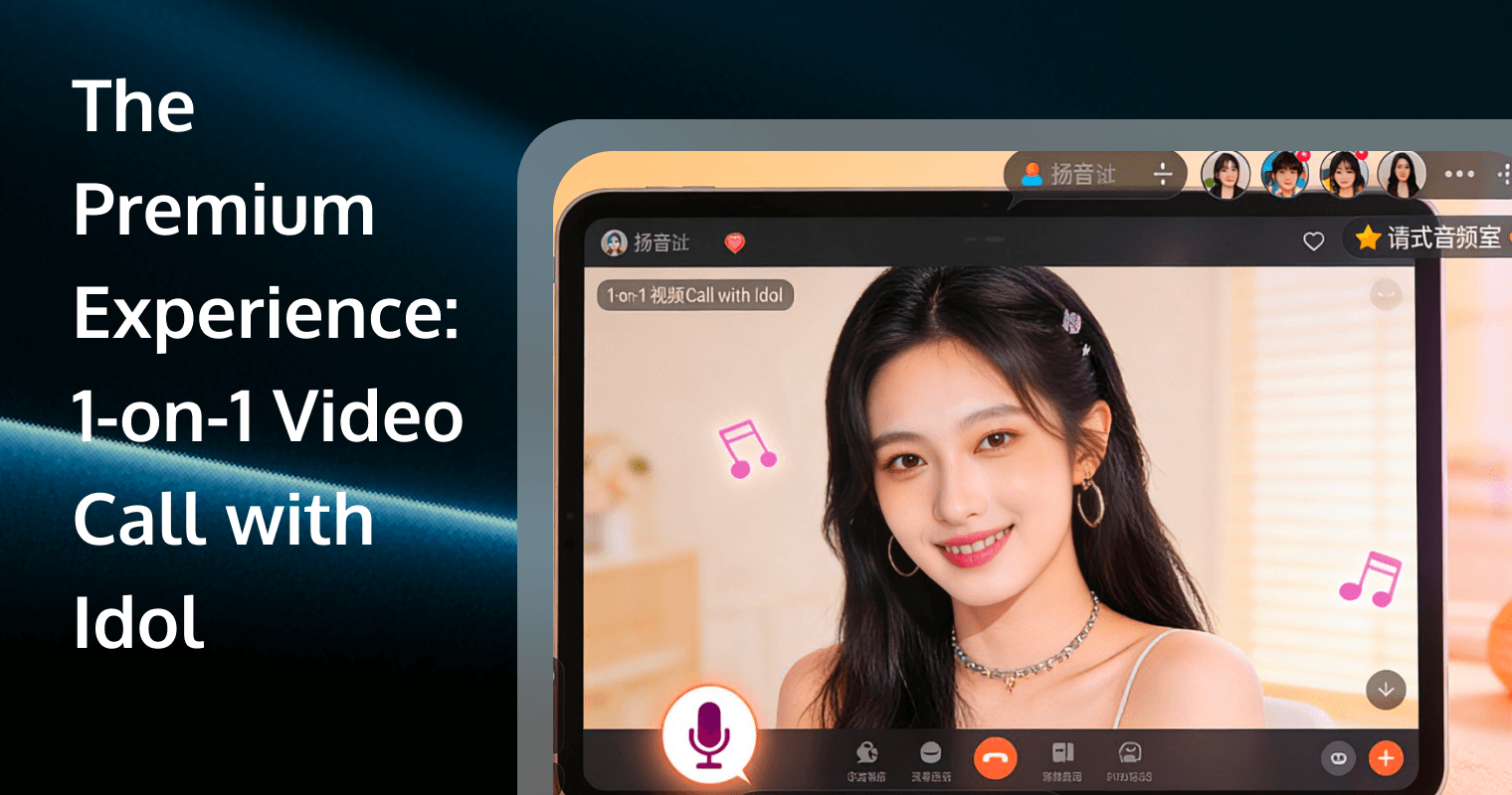 The Premium Experience: 1-on-1 Video Call with Idol
