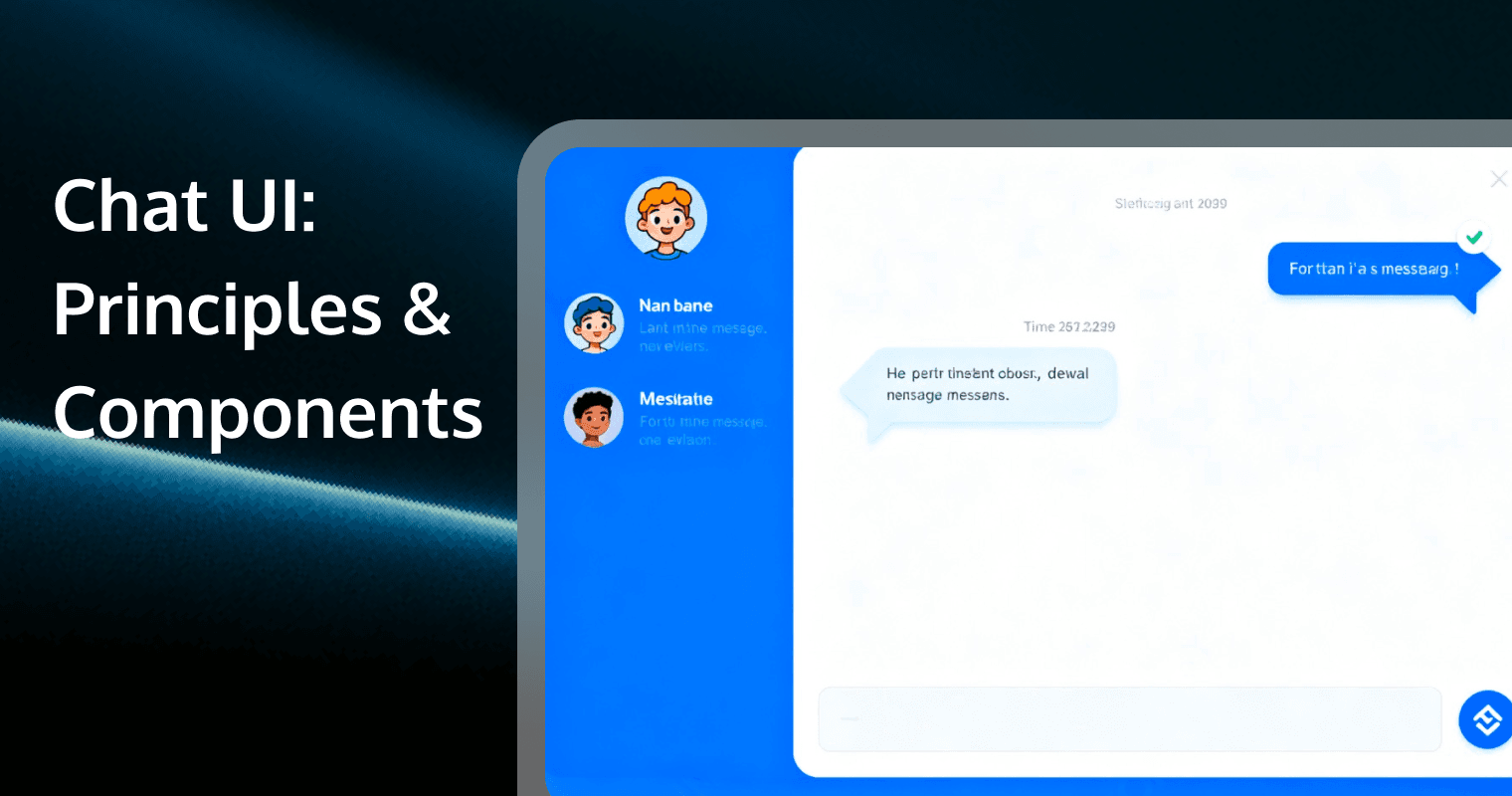 Chat UI: Principles, Components, and a Developer’s Secret Weapon