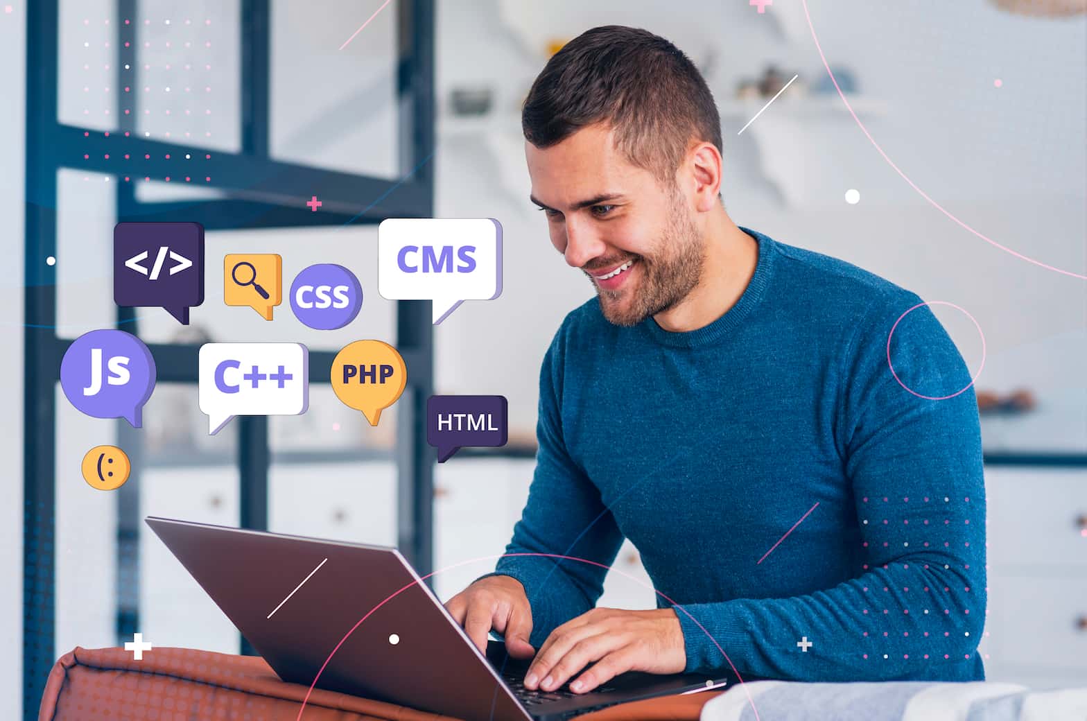 Developmental Expertise in Web Technologies

Key Skills for Developers: JS, CSS, PHP, HTML, CMS

Mastering Front-end Technologies
