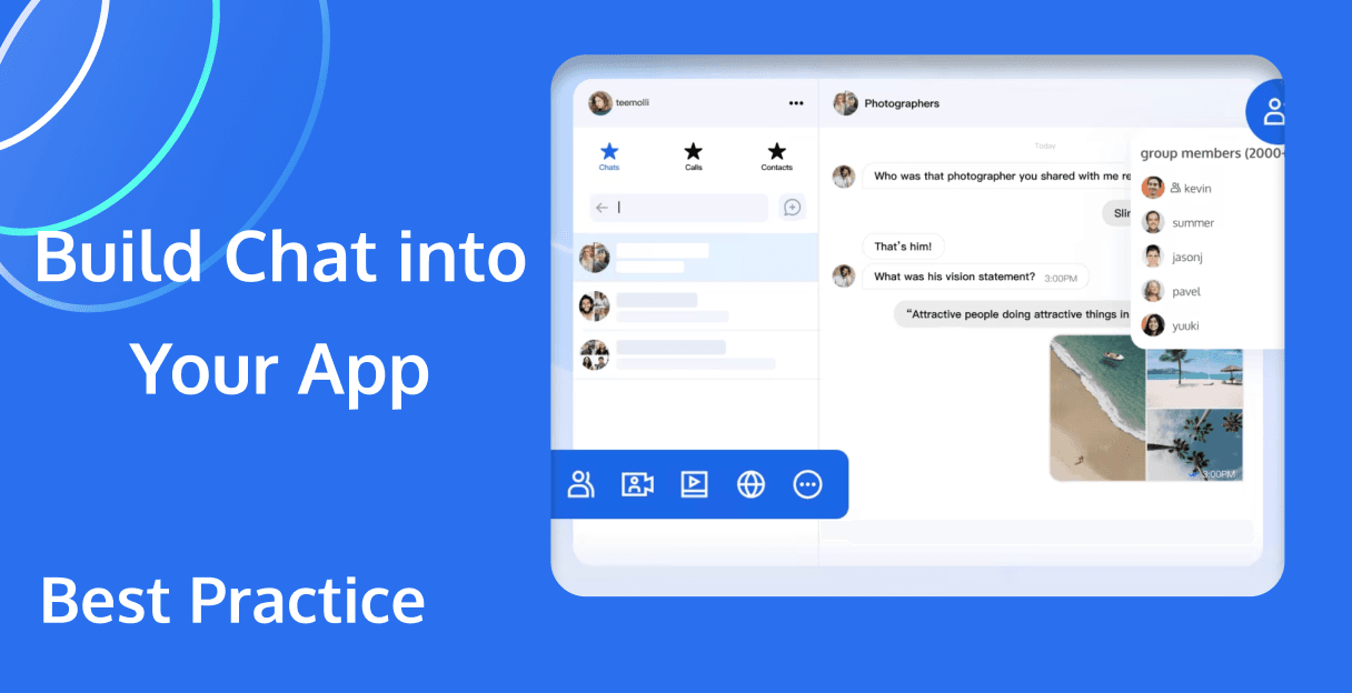 Best Practices for building Chat into Your App