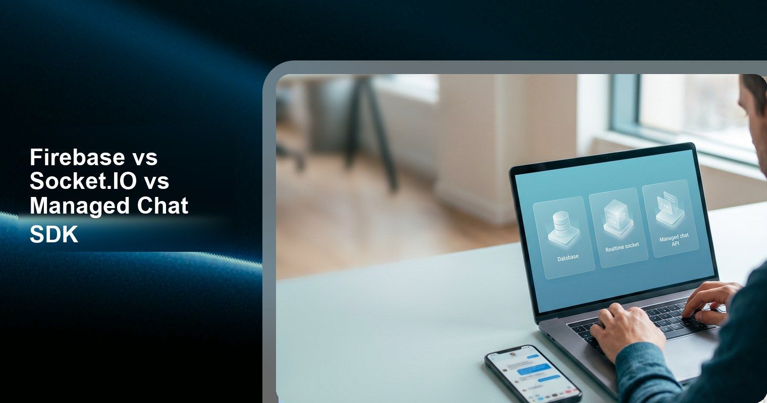 Firebase vs Socket.IO vs Managed Chat SDK