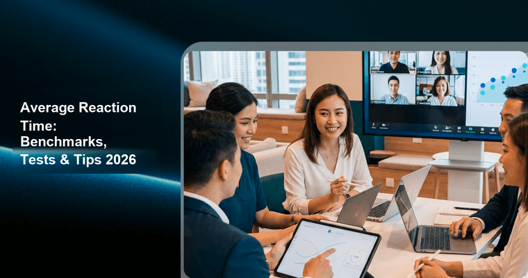 Average Reaction Time: Benchmarks, Tests & Tips 2026