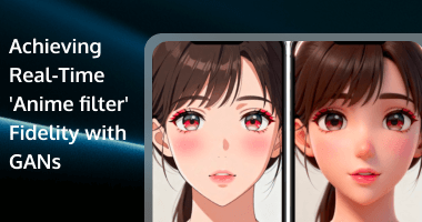 Achieving Real-Time 'Anime filter' Fidelity with GANs